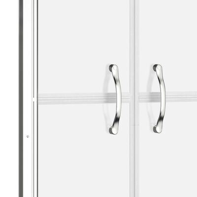 vidaXL Sprchové dvere, polomatné, ESG 71x190 cm