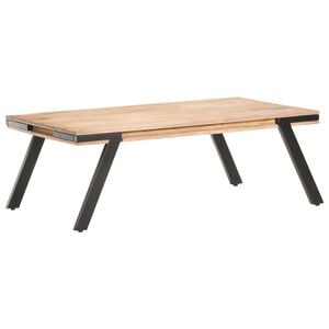 vidaXL Konferenčn&yacute; stol&iacute;k 114x65x40 cm mas&iacute;vne mangovn&iacute;kov&eacute; drevo