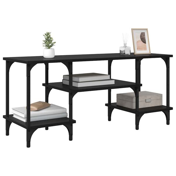 vidaXL TV skrinka Čierny dub 102 x 35 x 45,5 cm