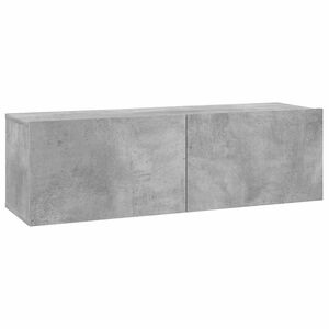 vidaXL TV skrinka, bet&oacute;novo siv&aacute; 100x30x30 cm, kompozitn&eacute; drevo