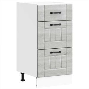 vidaXL Kuchynsk&aacute; spodn&aacute; skrinka Lucca, siv&eacute; sonoma, kompozitn&eacute; drevo