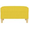 vidaXL Podnožka bledožlt&aacute; 70x55x41 cm l&aacute;tkov&aacute;
