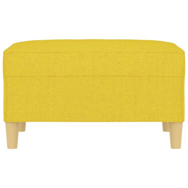 vidaXL Podnožka bledožlt&aacute; 70x55x41 cm l&aacute;tkov&aacute;