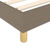 vidaXL Boxspring posteľ s matracom sivohned&yacute; 140x190 cm l&aacute;tka