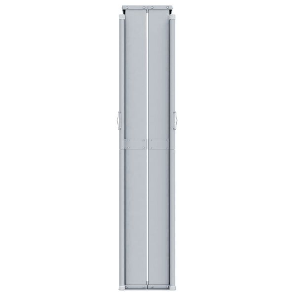 vidaXL Zaťahovacia bočná markíza, modrá 100x1000 cm