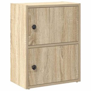 vidaXL Knižnica dub sonoma 40x24x52 cm kompozitn&eacute; drevo