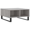 vidaXL Konferenčn&yacute; stol&iacute;k siv&yacute; sonoma 60x60x30 cm kompozitn&eacute; drevo