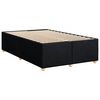 vidaXL Boxspring posteľ s matracom čierny 120x200 cm l&aacute;tka