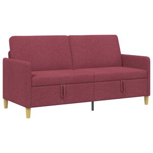 vidaXL Sofa s &uacute;ložn&yacute;m priestorom V&iacute;no červen&eacute; 172 x 78 x 87 cm