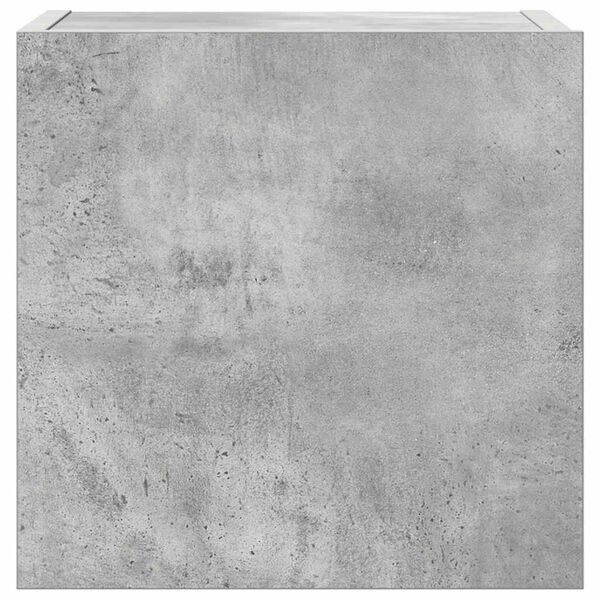 vidaXL 8-dielna s&uacute;prava TV skriniek bet&oacute;nov&aacute; siv&aacute; spracovan&eacute; drevo