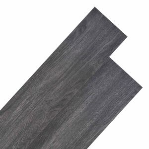 vidaXL Podlahov&eacute; dosky Čierna a biela 5,26 m&sup2; 18 ks PVC