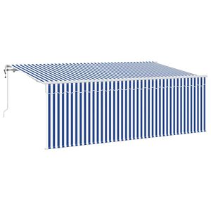 vidaXL Sklopn&aacute; mark&iacute;za Modr&aacute; 350 x 200 cm l&aacute;tka