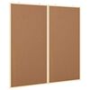 vidaXL Informačn&aacute; n&aacute;stenka 100 x 100 x 1,4 cm Borovicov&yacute; mas&iacute;v Hned&aacute;