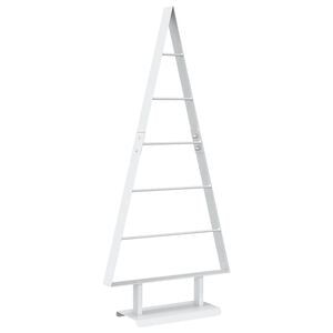 vidaXL Kovov&yacute; vianočn&yacute; stromček KUOPIO 90 cm Oceľ Biela