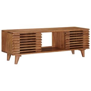 vidaXL TV skrinka s &uacute;ložiskom s dverami Pr&iacute;rodn&aacute; 105 x 30 x 35 cm