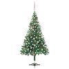 vidaXL Osvetlen&yacute; umel&yacute; vianočn&yacute; stromček+gule 180 cm, 564 vetvičiek