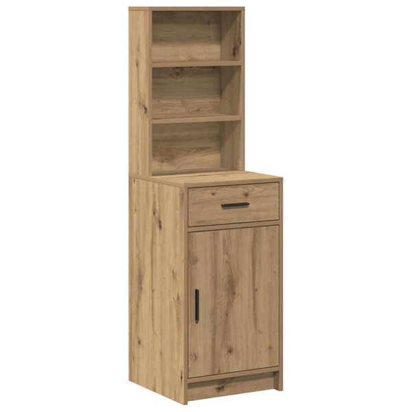 vidaXL Highboard Remeseln&yacute; dub 40 x 40,5 x 135 cm Kompozitn&eacute; drevo