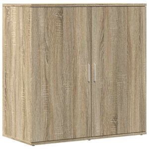 vidaXL Komoda, dub sonoma 79x38x80 cm, kompozitn&eacute; drevo