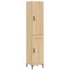 vidaXL Vysok&aacute; skrinka dub sonoma 34,5x34x180 cm spracovan&eacute; drevo