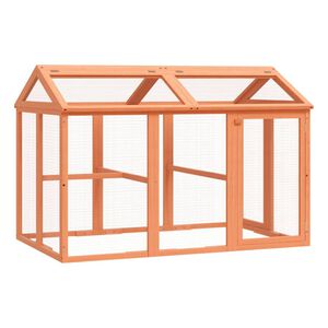 vidaXL V&yacute;beh hned&yacute; 141x94x104 cm mas&iacute;vna borovica