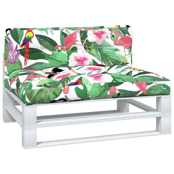 vidaXL Podložky na paletov&yacute; n&aacute;bytok 2 ks, farebn&eacute;, l&aacute;tka