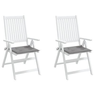 vidaXL Podložky na záhradné stoličky 2 ks 50x50x3 cm, oxfordská látka