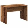 vidaXL Toaletn&aacute; taburetka Old Wood 70x35x45 cm Engineered Wood
