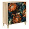 vidaXL Serv&iacute;rovacia skriňa LOCHEM Sonoma 69 x 33 x 75 cm
