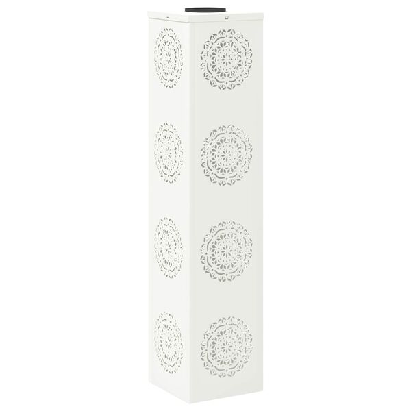 vidaXL Sol&aacute;rne LED svetlo na chodn&iacute;k 2 pcs Biela