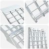 vidaXL Nakladacia rampy Strieborná 230 x 44 x 13 cm Hliník