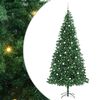 vidaXL Umel&yacute; vianočn&yacute; stromček Zelen&aacute; 300 cm PVC, kov a plast