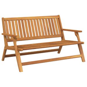 vidaXL Relax lavica Hned&aacute; 122 x 78 x 73 cm Pevn&eacute; ak&aacute;ciov&eacute; drevo