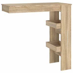 vidaXL N&aacute;stenn&yacute; barov&yacute; st&ocirc;l sonoma 102x45x103,5 cm spracovan&eacute; drevo