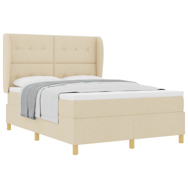 vidaXL Boxspring posteľ s matracom tmavo&scaron;ed&aacute; 90x190 cm Kr&eacute;mov&aacute; l&aacute;tka
