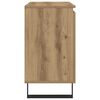 vidaXL Kúpeľňová skrinka dub artisan 58x33x60 cm kompozitné drevo