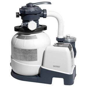 INTEX Pieskov&aacute; filtračn&aacute; pumpa s WiFi Biela a čierna 13.83 PVC