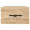 vidaXL N&aacute;stenn&eacute; nočn&eacute; stol&iacute;ky 2 ks dub sonoma 35x35x20 cm