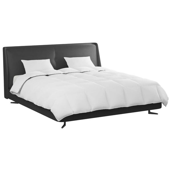 vidaXL Zimn&yacute; prehoz s vank&uacute;&scaron;om 3 pcs Biela Husacia perie