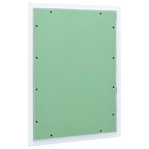vidaXL Access Panel Zelen&aacute; a strieborn&aacute; 55 x 75 cm