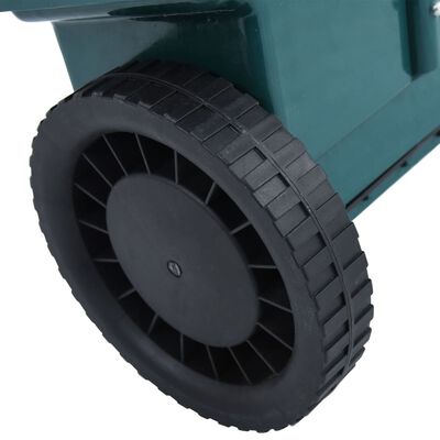 vidaXL Záhradný posypový vozík 12 l hliník