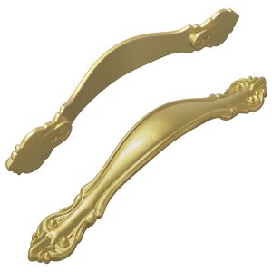 vidaXL rukov&auml;ť 2 ks Zlat&aacute; 143 x 19,2 x 20 mm Zliatina zinku