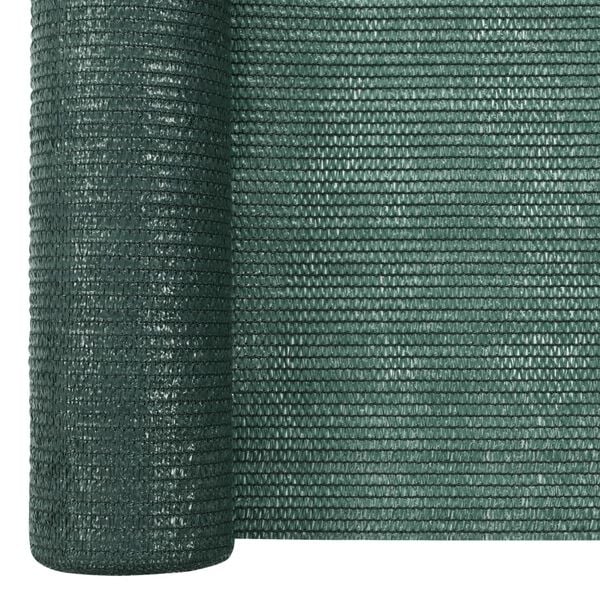 vidaXL Tieniaca sieť zelená 1x25 m HDPE 75 g/m²