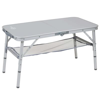 Bo-Camp Skladací kempingový stôl Premium 80x40 cm hliníkový