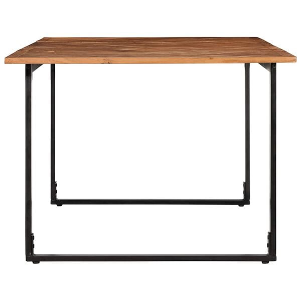 vidaXL Jed&aacute;lensk&yacute; st&ocirc;l 200x100x75 cm, ak&aacute;ciov&yacute; mas&iacute;v