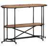 vidaXL Konzolov&yacute; stol&iacute;k 110x42x76 cm mas&iacute;vne ak&aacute;ciov&eacute; drevo