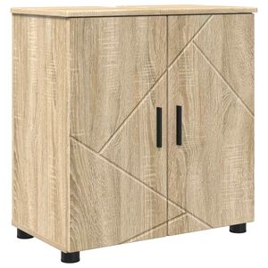 vidaXL K&uacute;peľňov&aacute; skriňa s &uacute;ložiskom Sonoma dub 61 x 35 x 64 cm