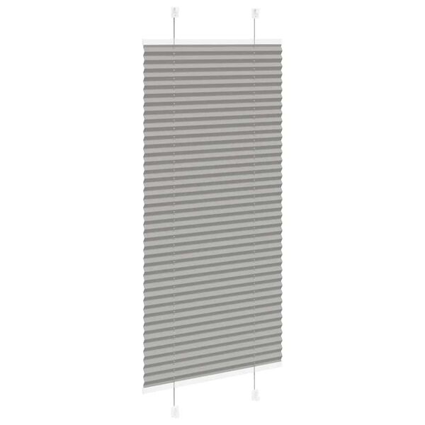 vidaXL plisovan&aacute; roleta antracitov&aacute; 60x150 cm &Scaron;&iacute;rka l&aacute;tky 59,4 cm