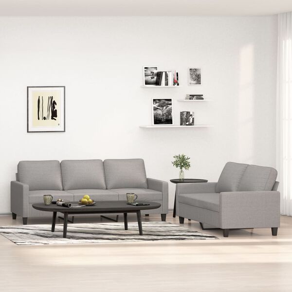 vidaXL 2-dielna sedacia s&uacute;prava s vank&uacute;&scaron;mi bledosiv&aacute; l&aacute;tka