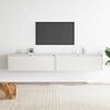 vidaXL N&aacute;stenn&eacute; skrinky 2 ks biele 100x30x35 cm mas&iacute;vna borovica