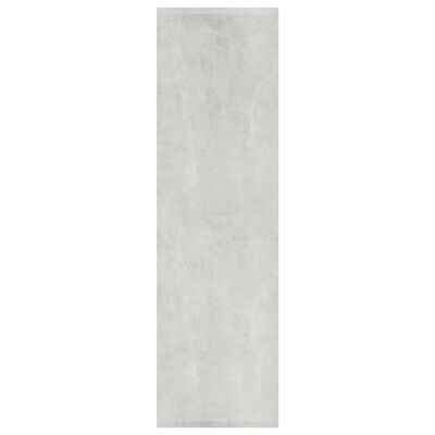 vidaXL Skriňa na knihy betónová sivá 80x30x103 cm spracované drevo